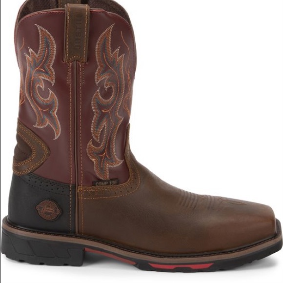 Justin Boots Shoes Justin Work Boot Joist Comp Toe Poshmark